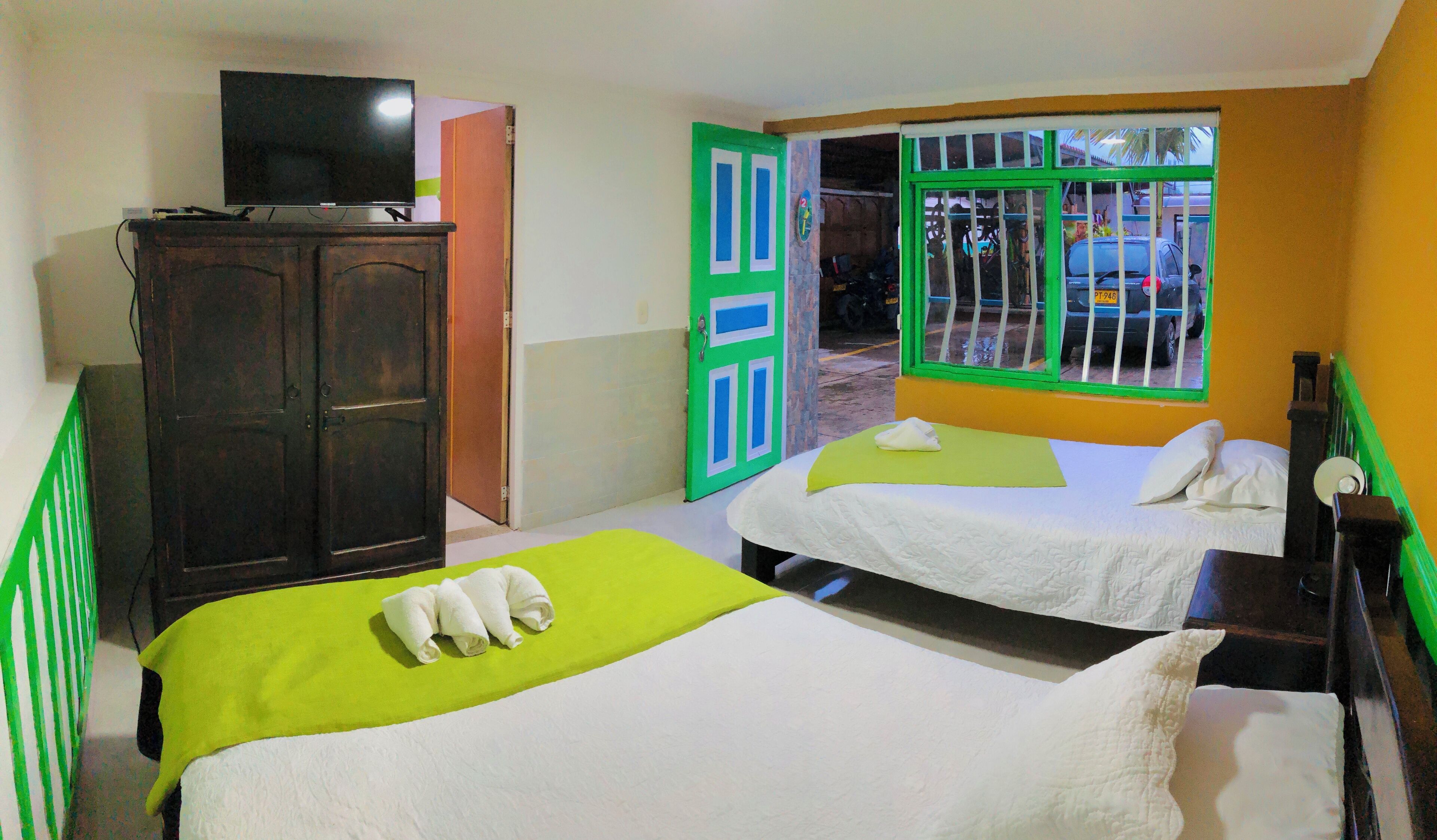 basic triple room | 1 bedroom, premium bedding, down duvets, blackout curtains