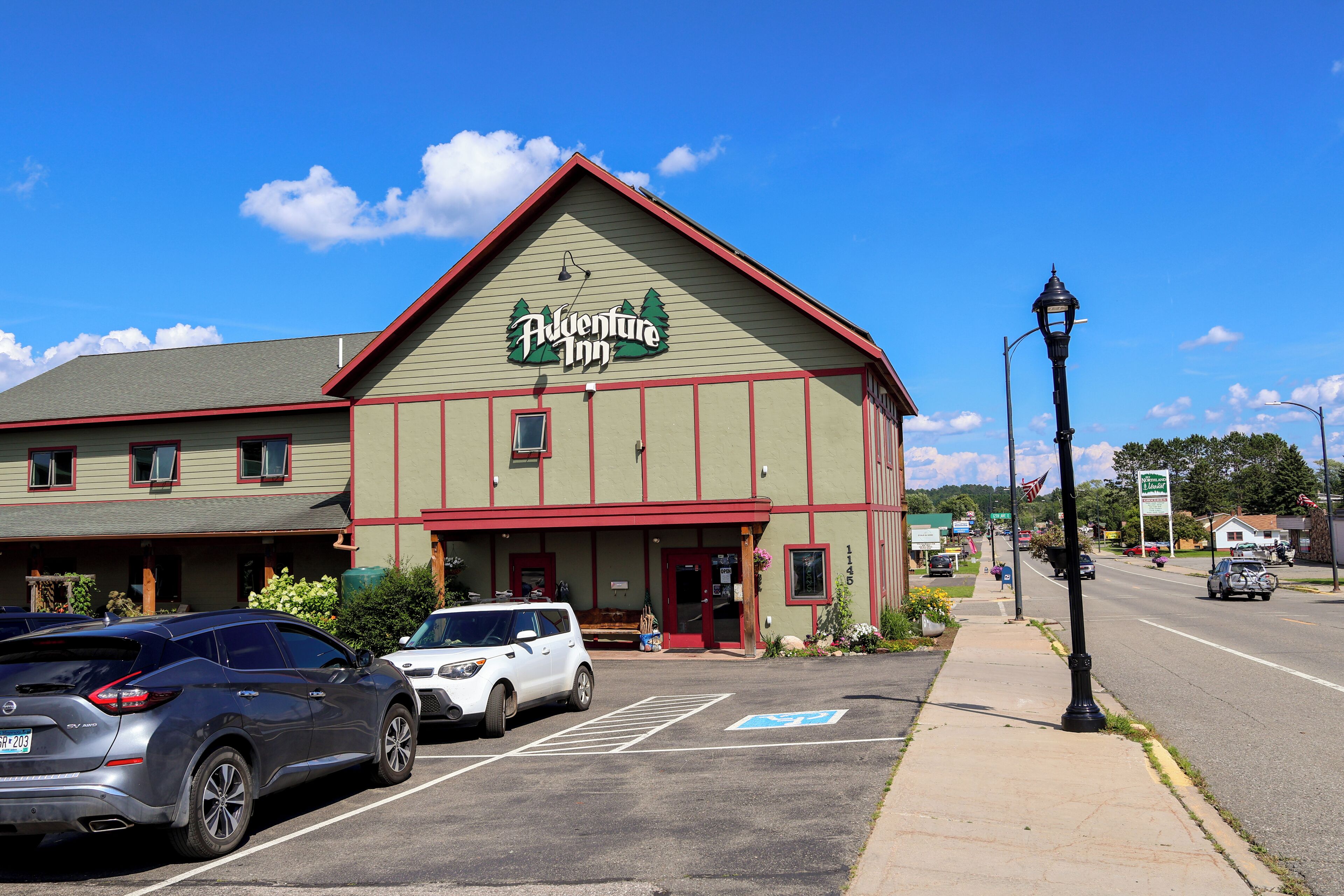 Front of property