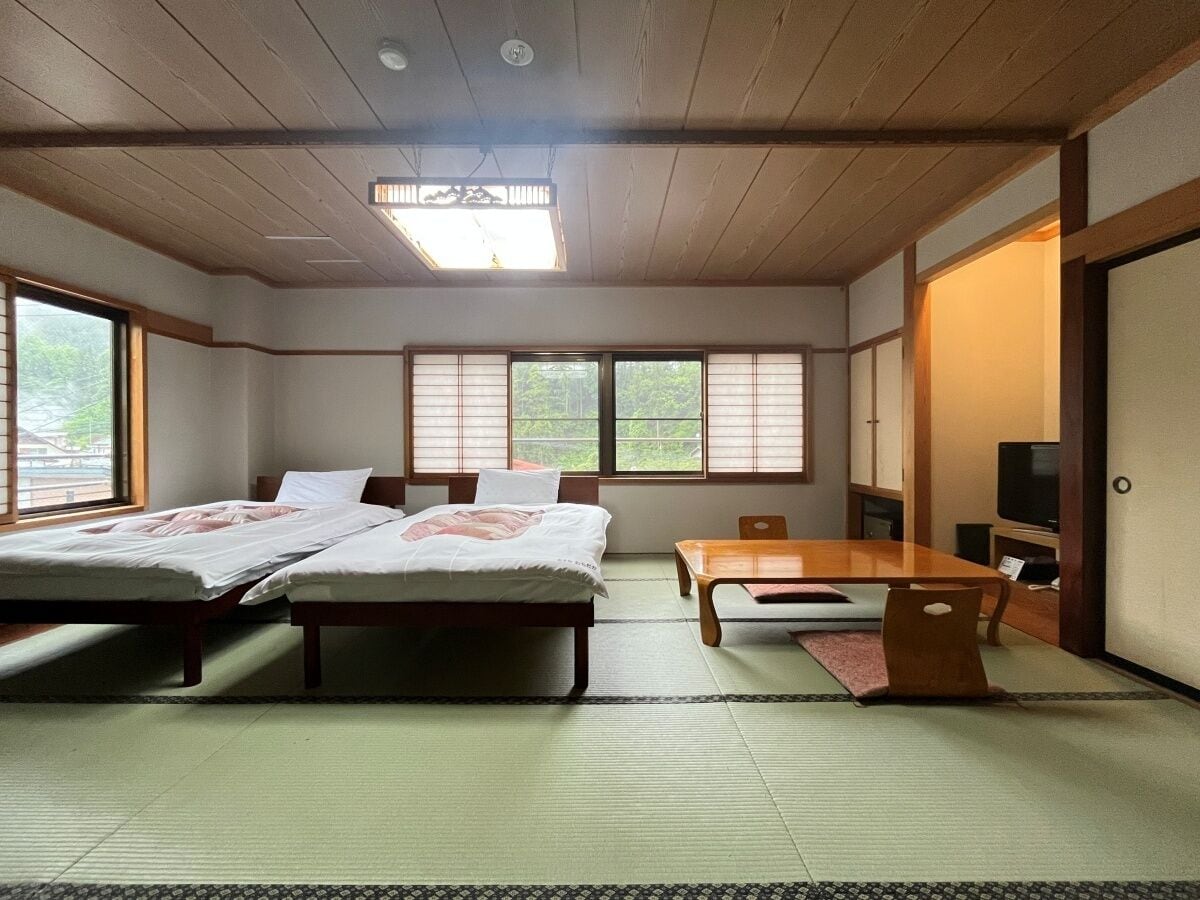 Japanese-style Twin Room  | Minibar, free WiFi, bed sheets