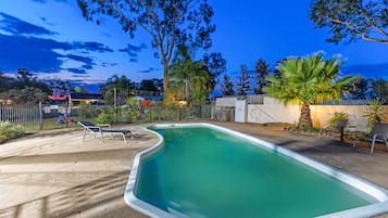 Seasonal outdoor pool