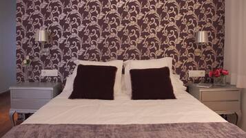 Desk, blackout curtains, cots/infant beds, rollaway beds