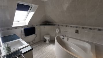 Standard Double Room, Ensuite | Bathroom | Bathrobes, slippers