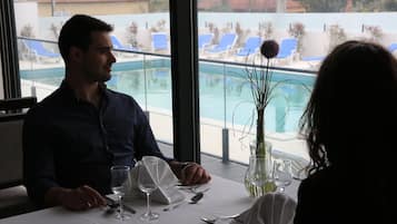 Lunch and dinner served, Mediterranean cuisine