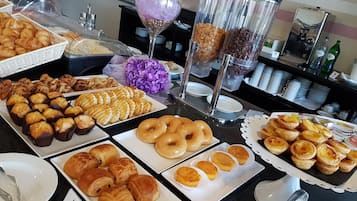 Daily buffet breakfast (EUR 12 per person)