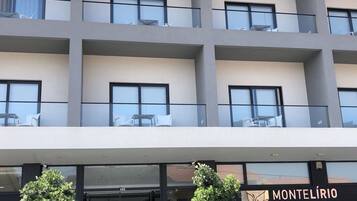 Voorkant van accommodatie