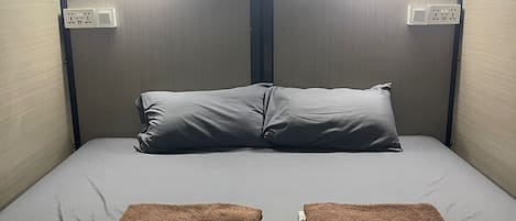 Blackout drapes, iron/ironing board, free WiFi, bed sheets
