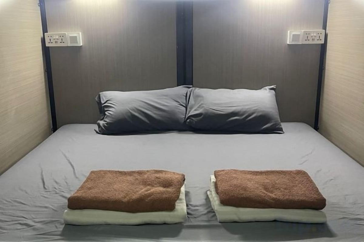 Blackout curtains, iron/ironing board (on request), free WiFi