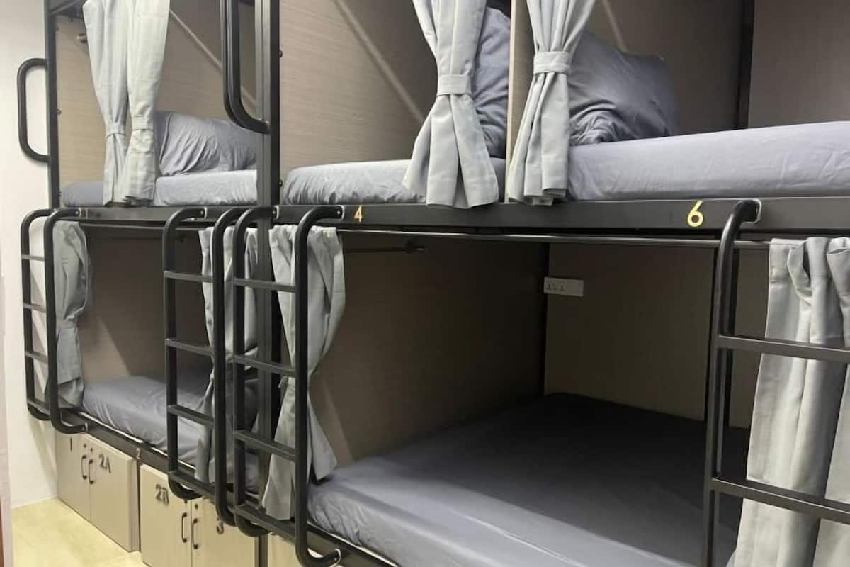 Blackout drapes, iron/ironing board (on request), WiFi (free)