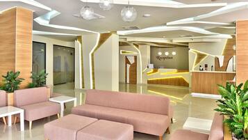 Sala de estar en el lobby