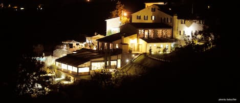 Front of property – evening/night