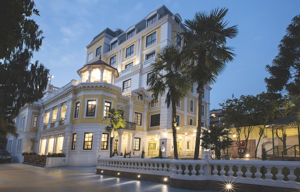 Voorkant van accommodatie