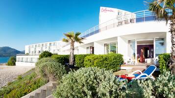 Fassade der Unterkunft