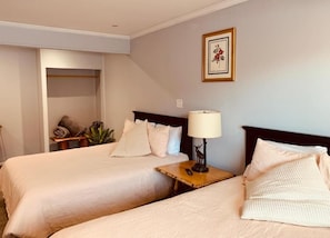 Laptop workspace, iron/ironing board, free WiFi, bed sheets