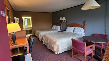 Standard Room, 2 Double Beds | Desk, free WiFi, bed sheets