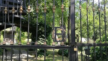 Blick von der Unterkunft