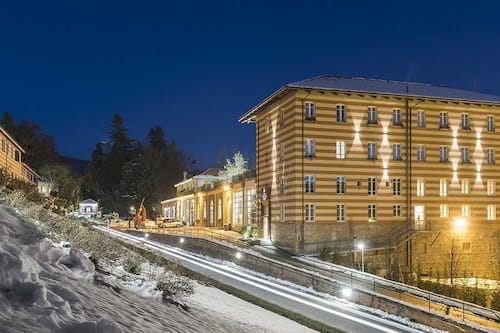 Fassade der Unterkunft