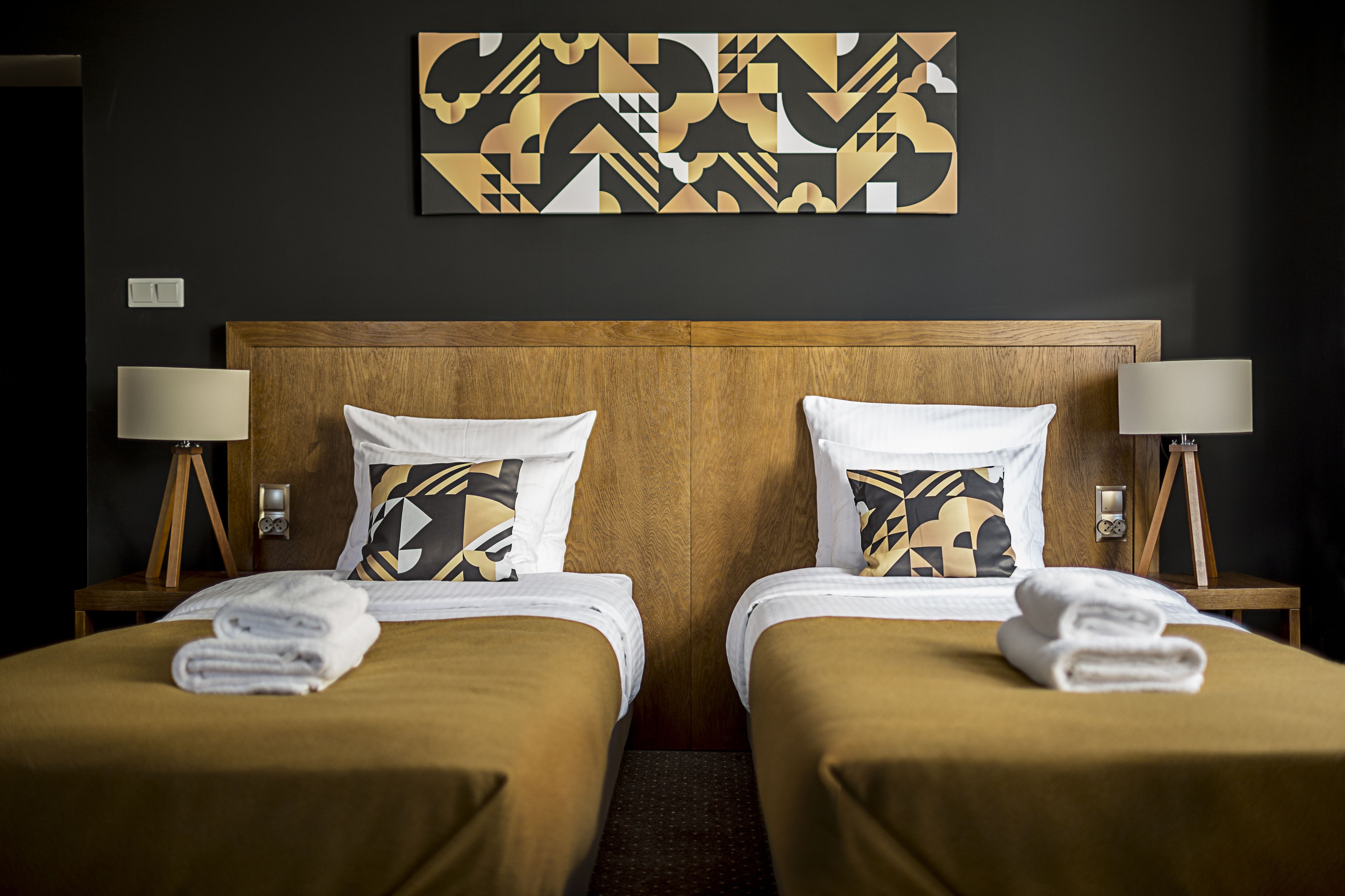 double or twin room, city view | in-room safe, desk, laptop workspace, soundproofing