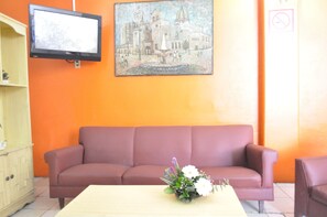 Sala de estar en el lobby