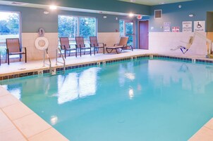 Una piscina techada