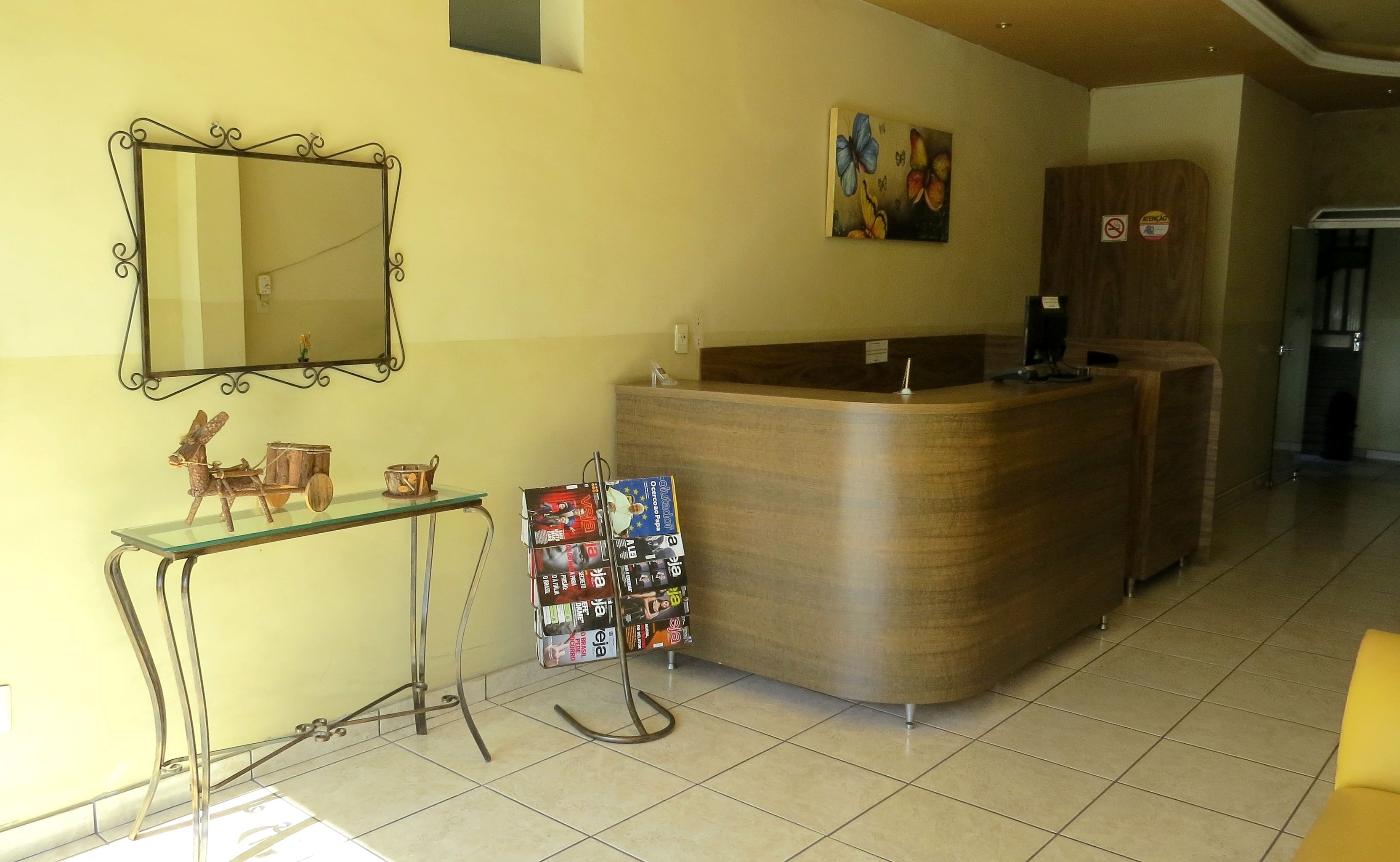 check-in/check-out kiosk