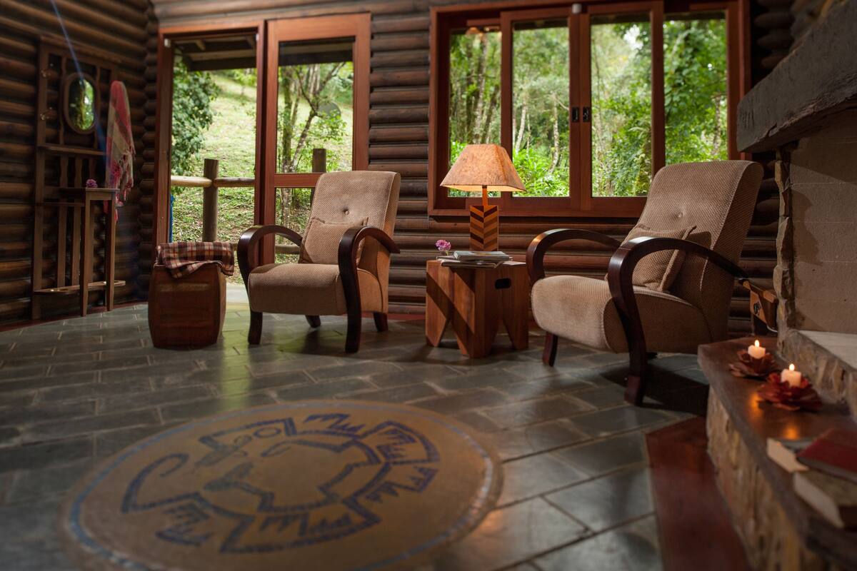 Chalet, 2 chambres | Salle de séjour