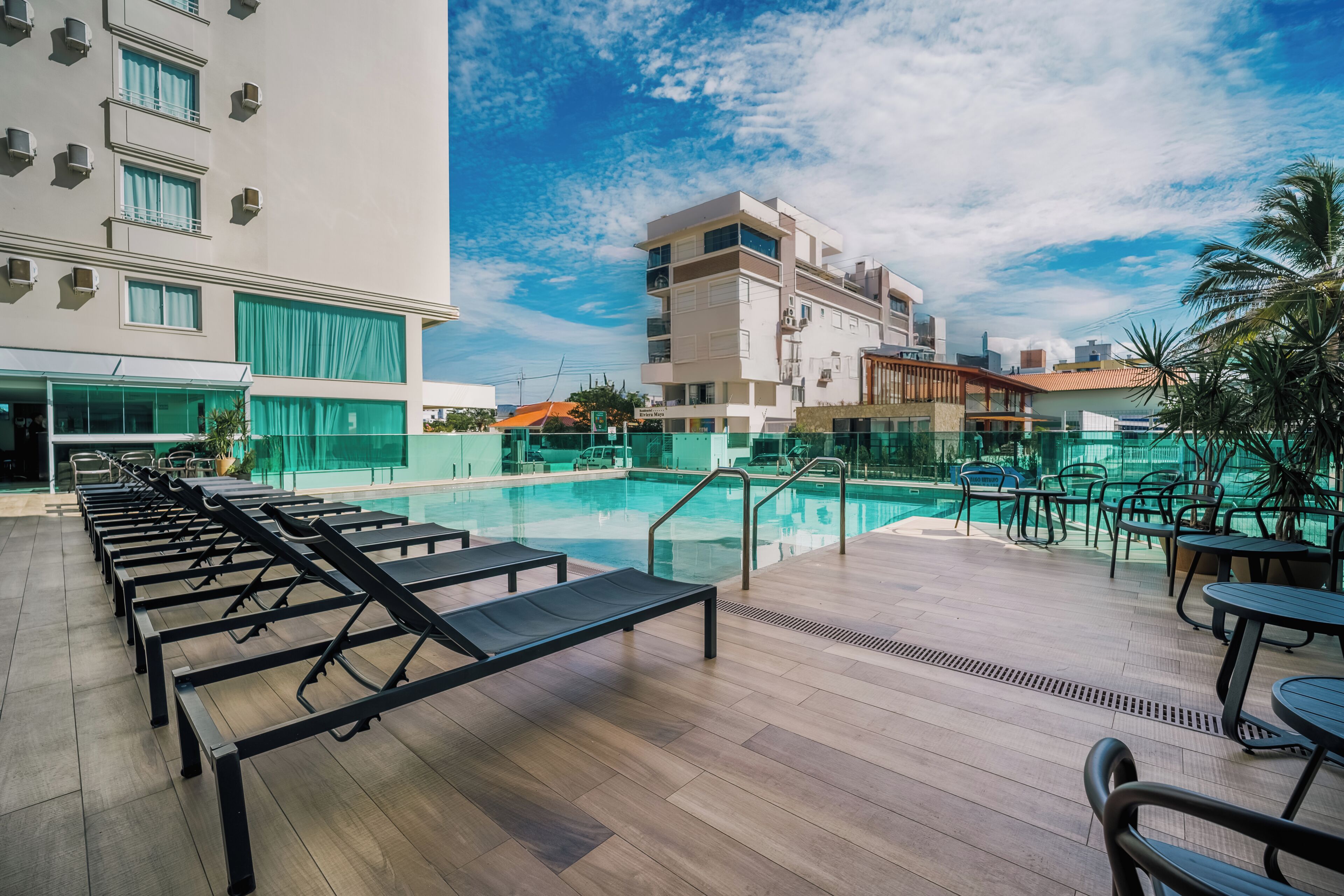 Una piscina techada