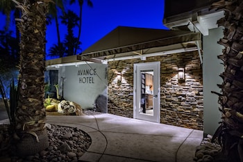 Front of property - evening/night at Avance Hotel