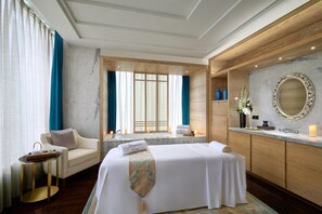 Couples treatment room(s), sauna, body treatments, hydrotherapy - Kempinski Hotel Fuzhou (Fuzhou)