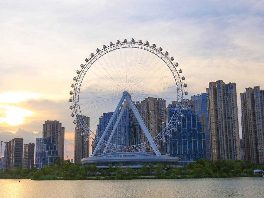 Blick von der Unterkunft