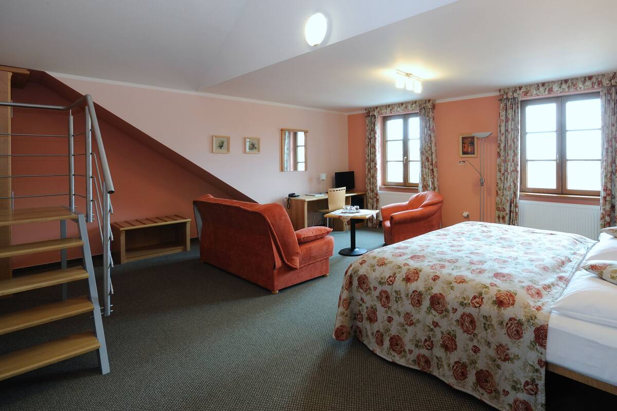 Family Apartment, 2 Bedrooms | In-room safe, desk, free WiFi