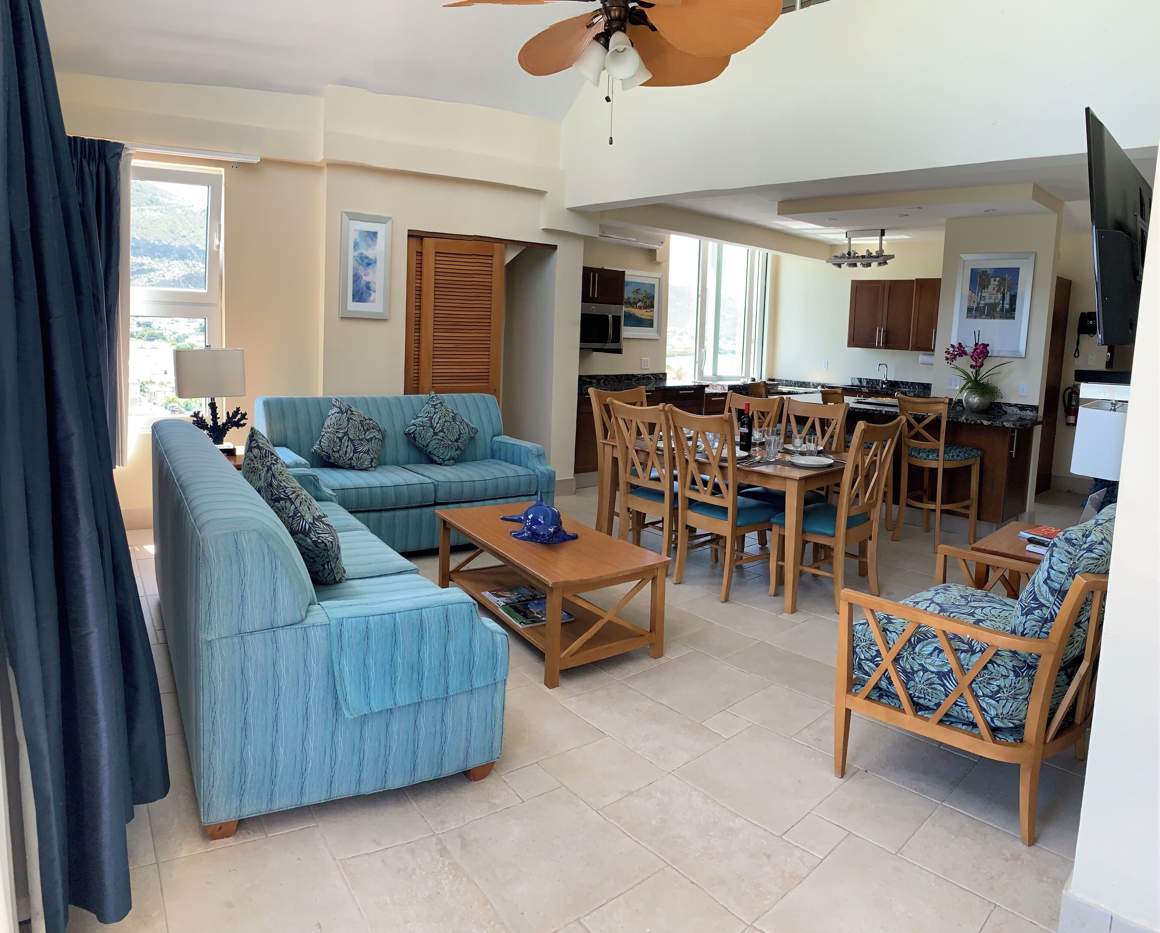 公寓客房 | 客廳 | 電視