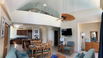 Condo | Living area | TV