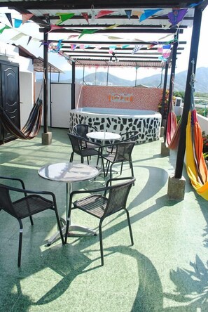 Terrace/patio - Hostal Zleeping (Santa Marta)