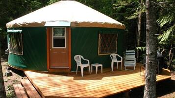 Zelt | 1 Schlafzimmer, hochwertige Bettwaren, kostenlose Babybetten