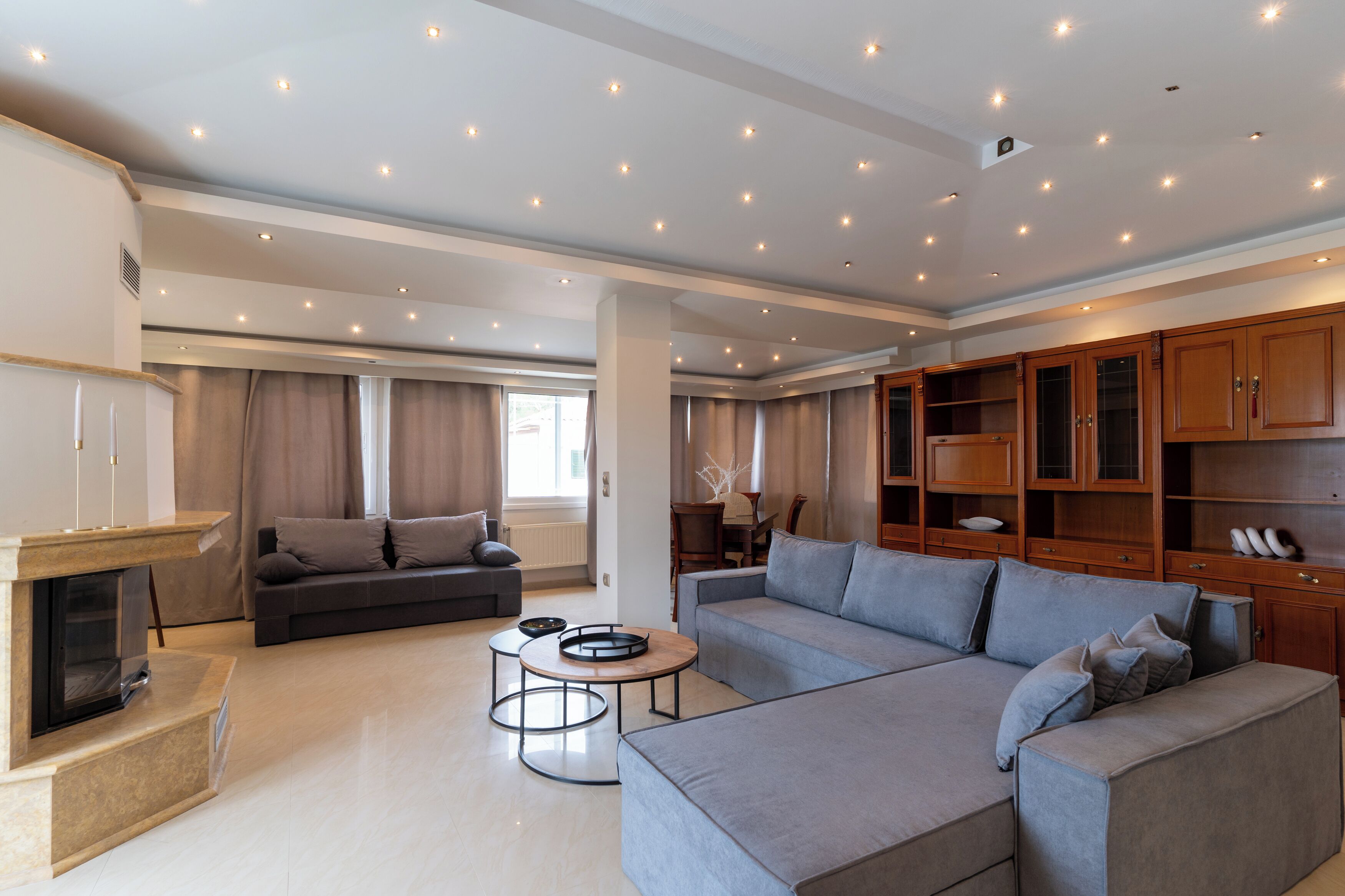 superior villa | living area