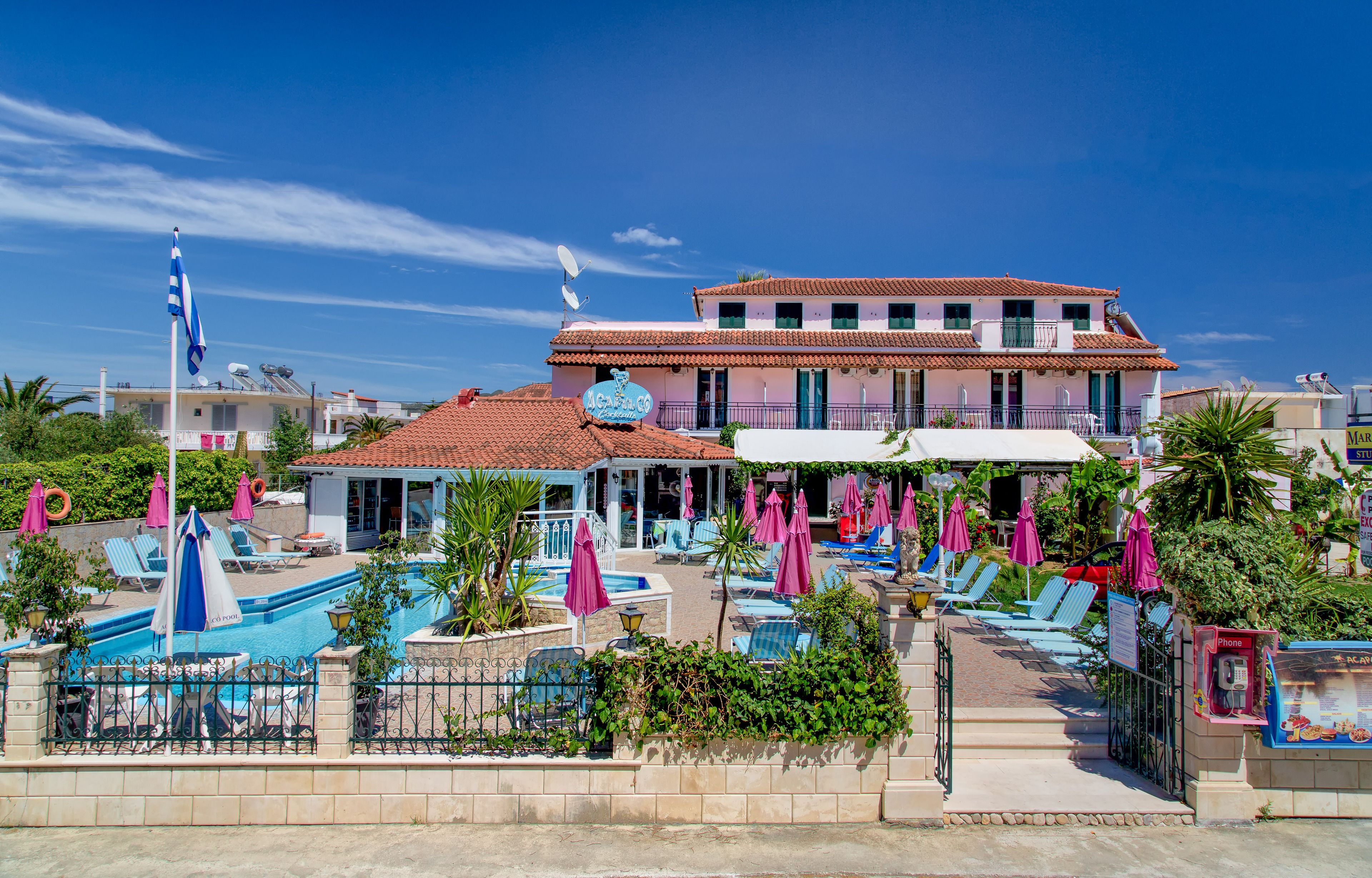 Fassade der Unterkunft