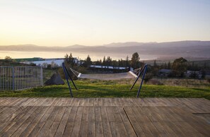 Cabana luxo, 1 quarto, vista para o lago | Vista do quarto