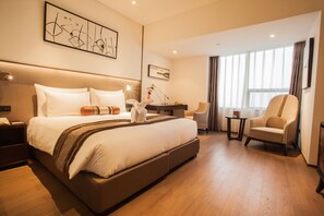 Premium bedding, minibar, in-room safe, desk - Shaoxing Xianheng Grand Hotel (Shaoxing)