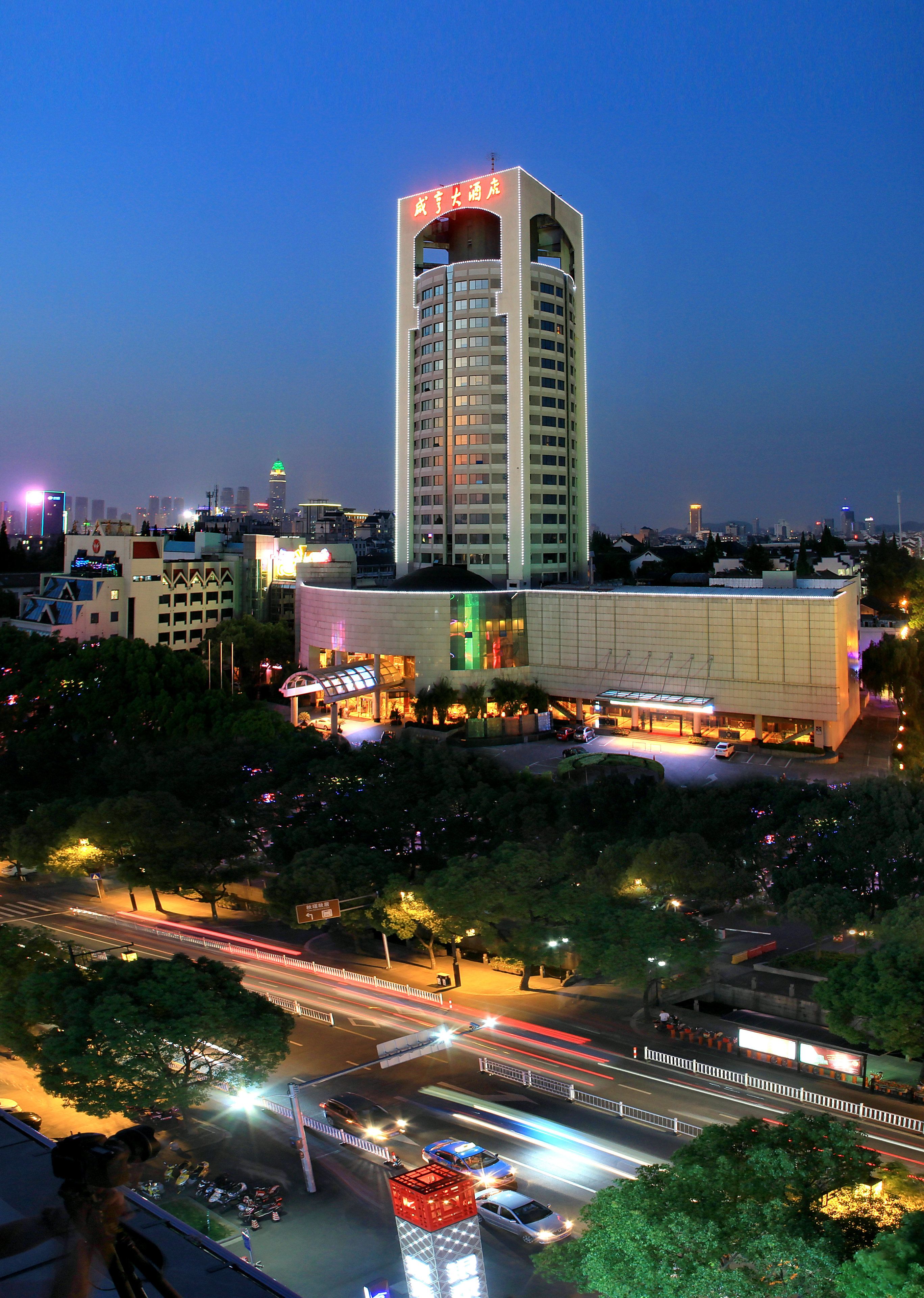 front of property – evening/night