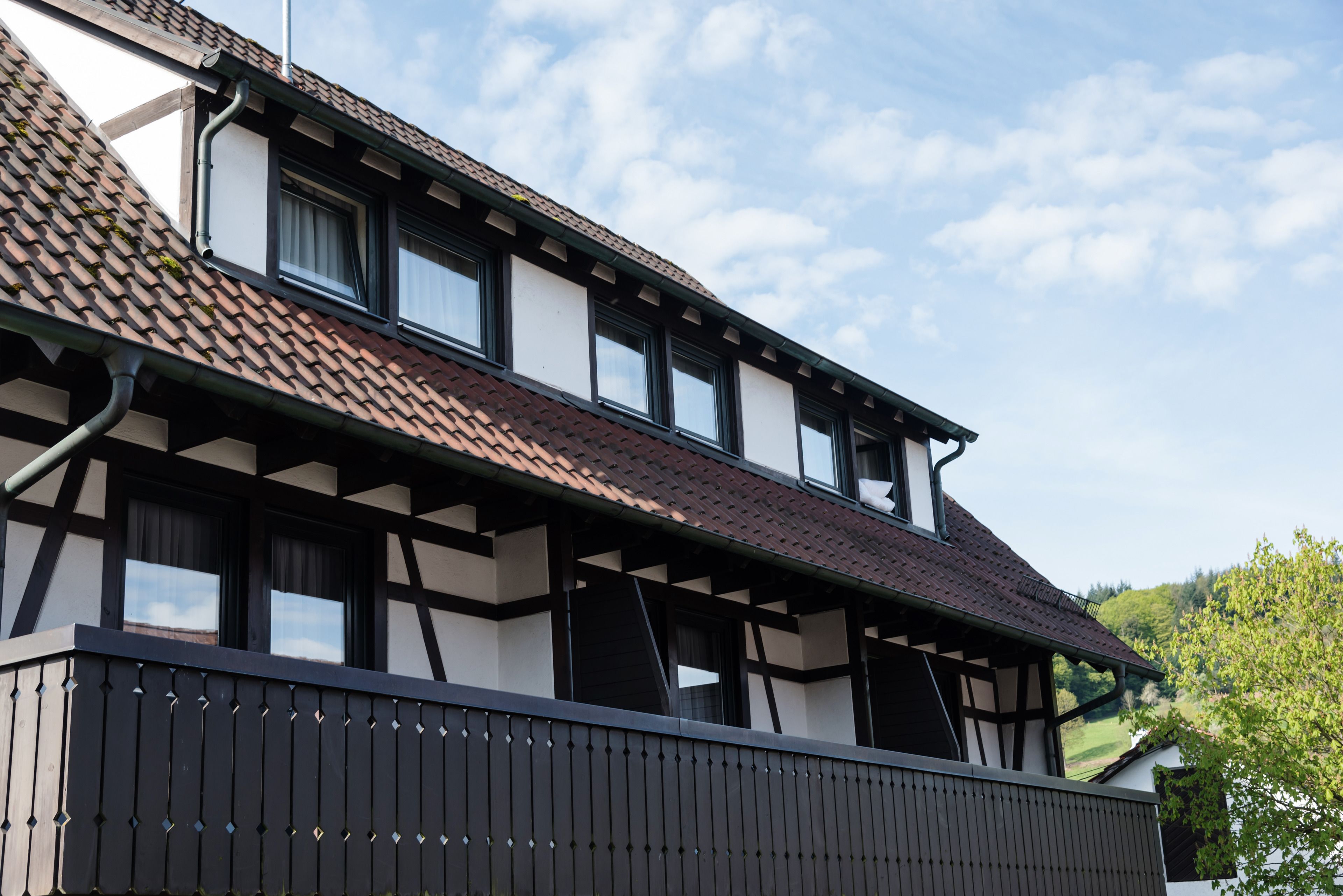 Fassade der Unterkunft