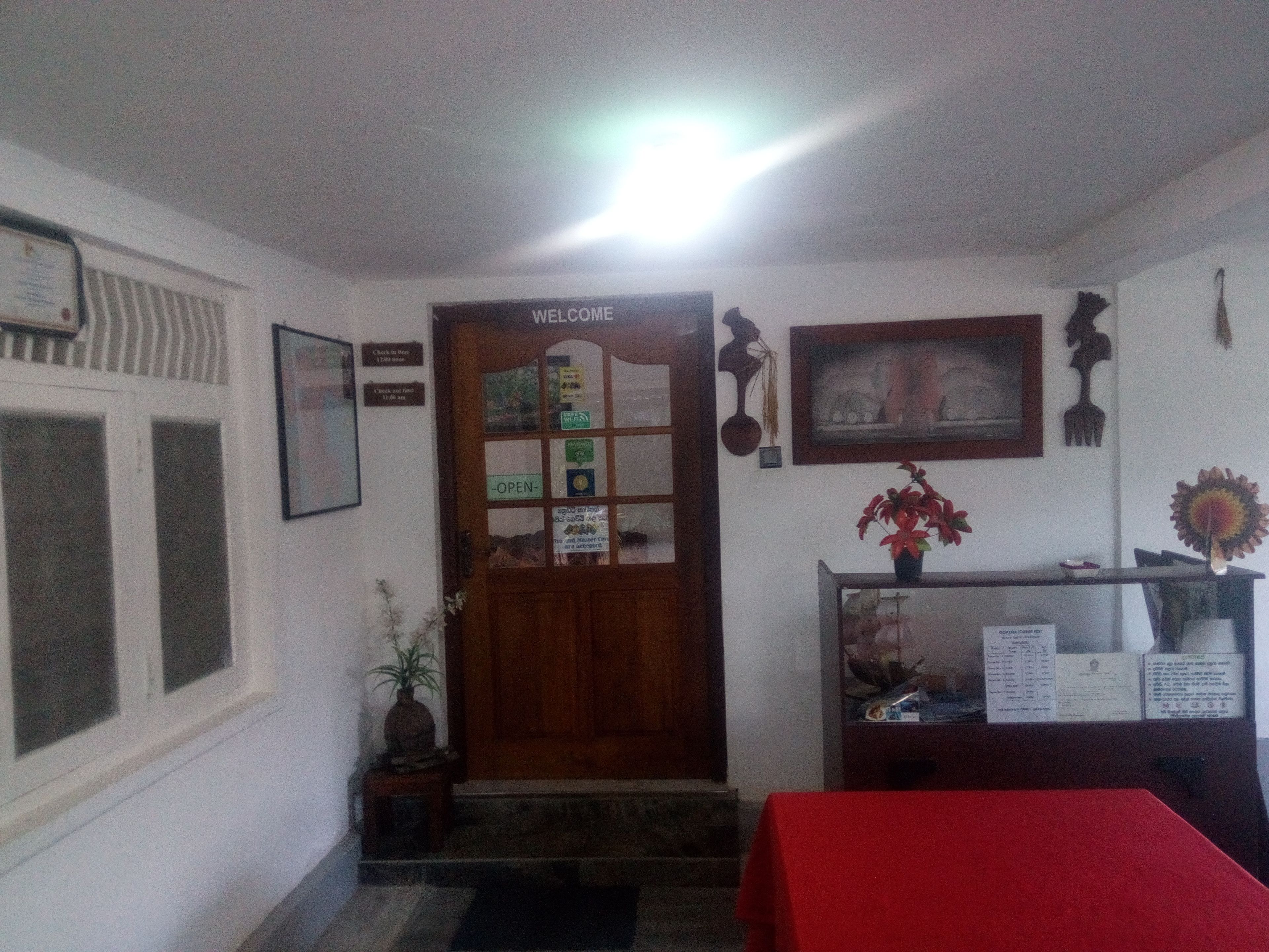 Fachada de la propiedad