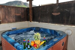 Baignoire à remous extérieure