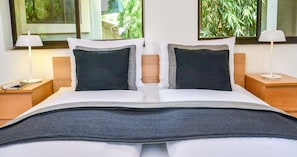 In-room safe, desk, blackout curtains, iron/ironing board - The Nordic Villa (Abuja)