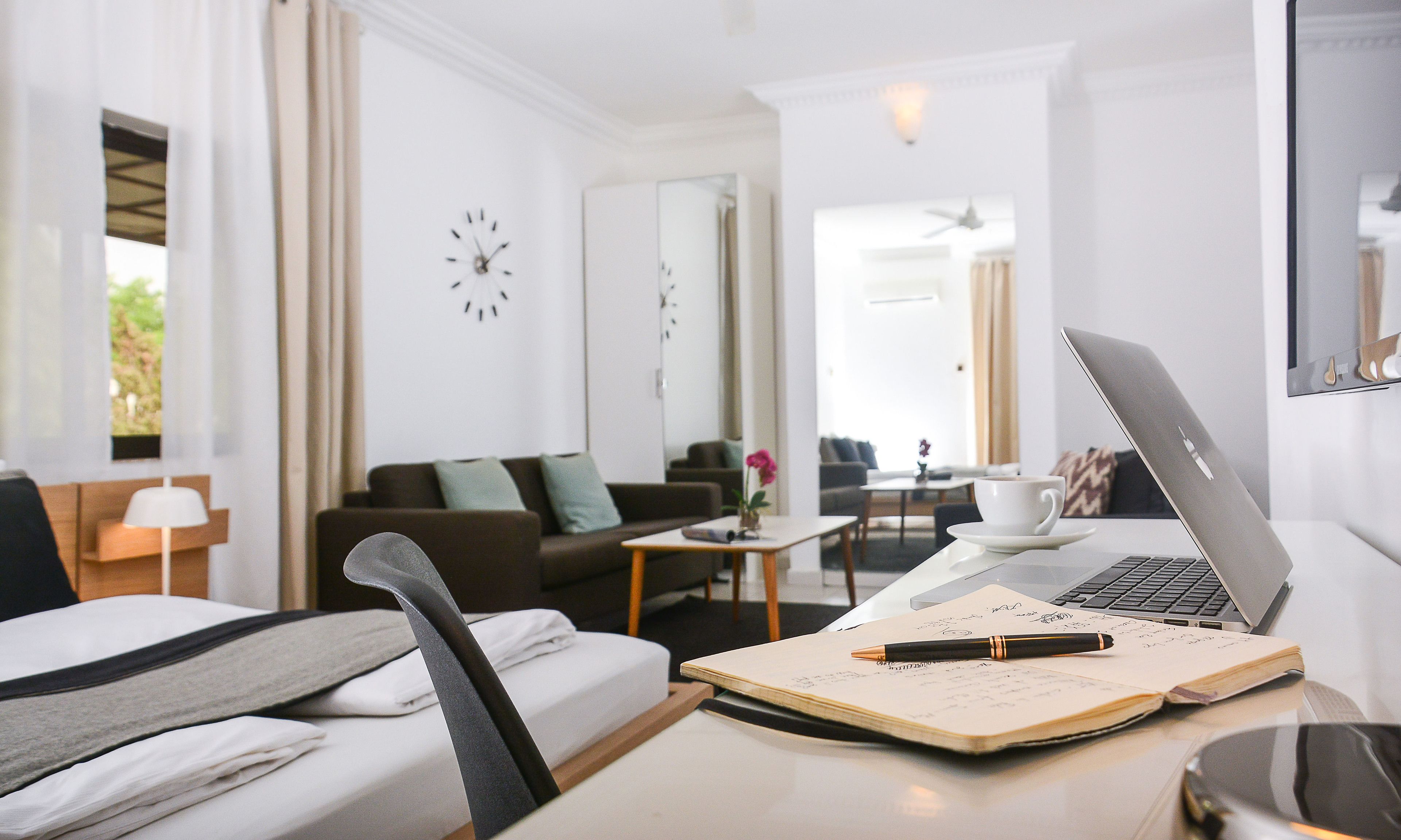 standard double room (non-smoking) | 1 bedroom, in-room safe, desk, blackout curtains