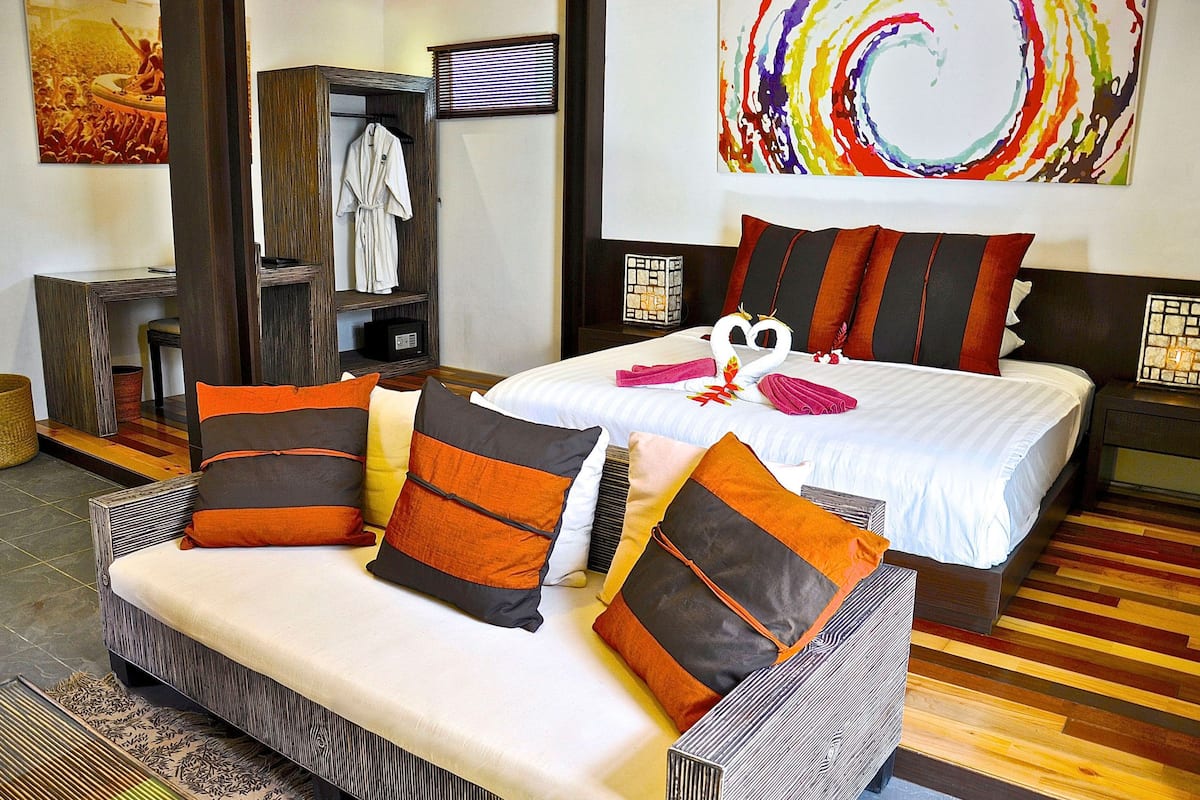 2 habitaciones y ropa de cama de alta calidad