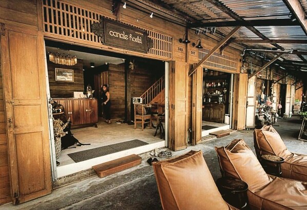 Façade de l’hébergement