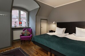 Leilighet | Skrivebord, strykejern/-brett, wi-fi (inkludert) og sengetøy