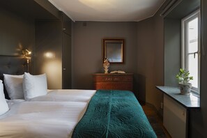 Loftsleilighet | Sengetøy av topp kvalitet, skrivebord og strykejern/-brett
