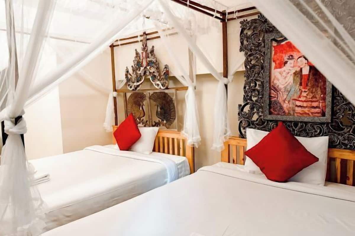 Bureau, rideaux occultants, Wi-Fi gratuit, draps fournis