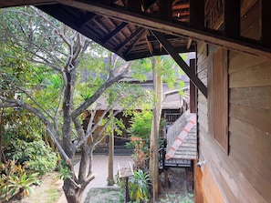 Vue depuis l’hébergement